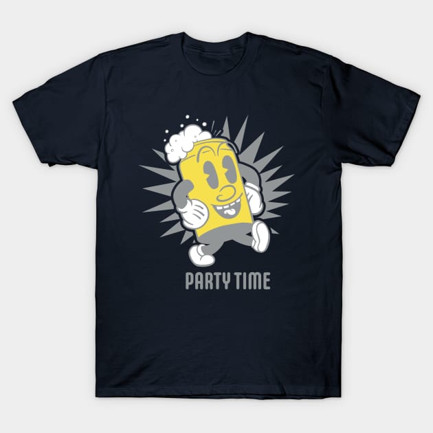 Party Time T-Shirt by Chris Nixt